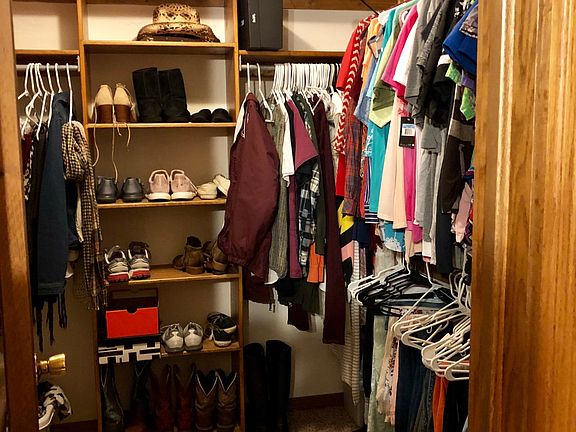 Master walk in closet