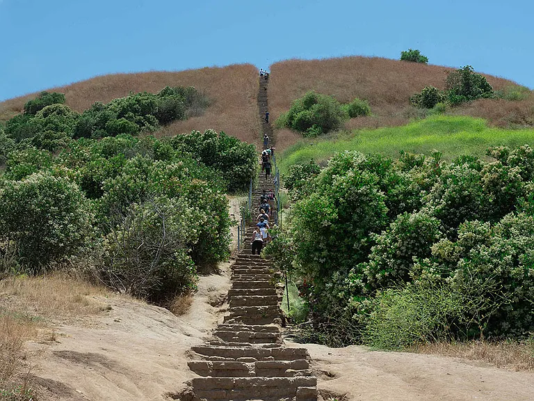 Culver City Stairs at the Baldwin Hills Overlook