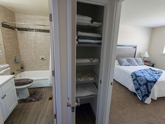 Bathroom and Bedroom