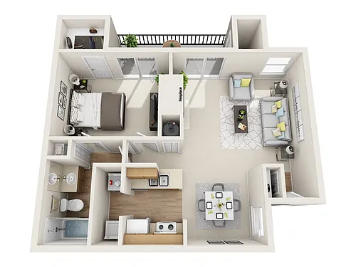 Floor plan Laurel Oak