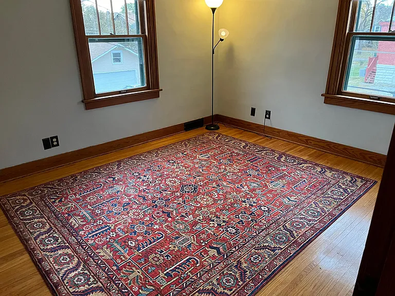 One of 4 bedrooms on the second floor. This one is on the southeast corner.