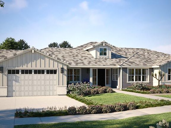 Coastal Farmhouse Elevation at Vistas Mockingbird Canyon