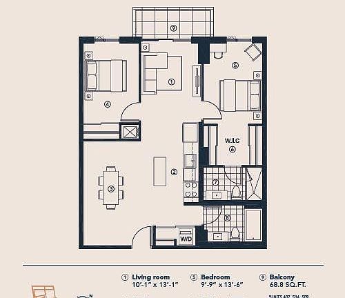 3rd image of 125 Bronte Rd #A0809