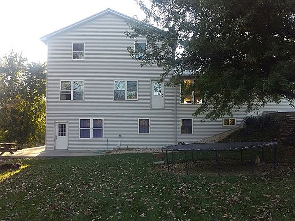 East side of house