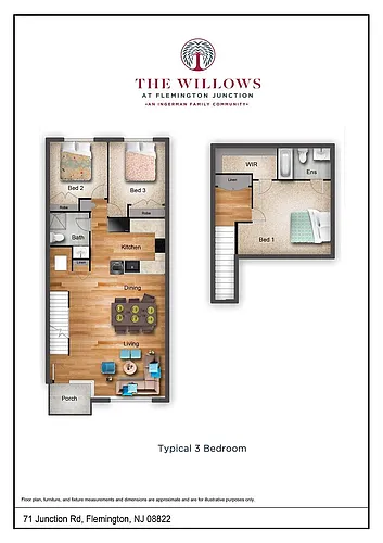 Floor plan 3 Bedroom