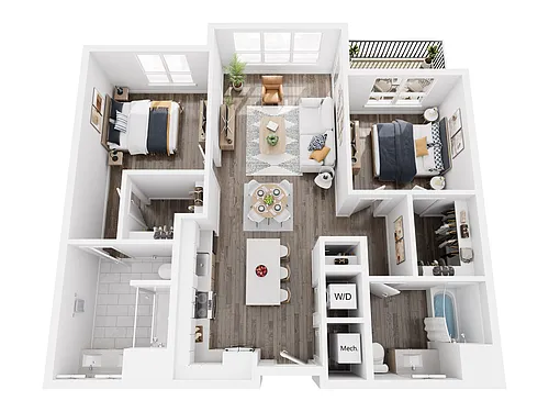 Floor plan B2