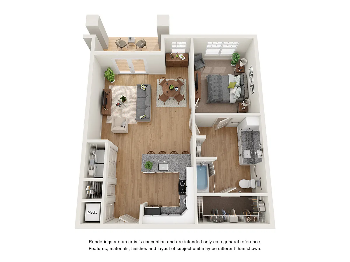 Floor plan Trail (A4)