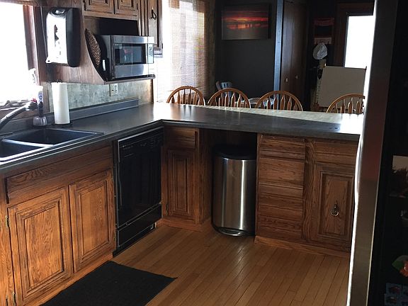 Kitchen view from hallway