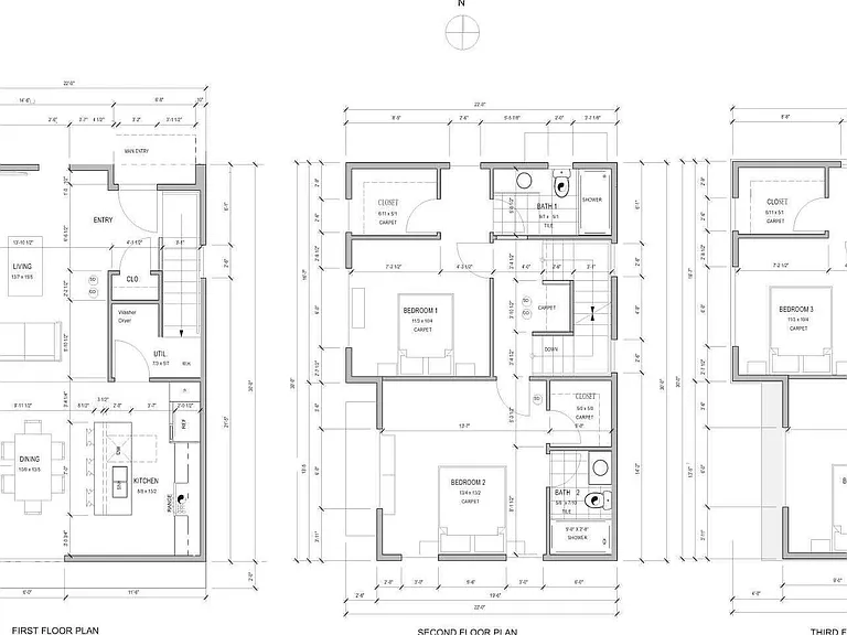 Floor Plan All 3 floors