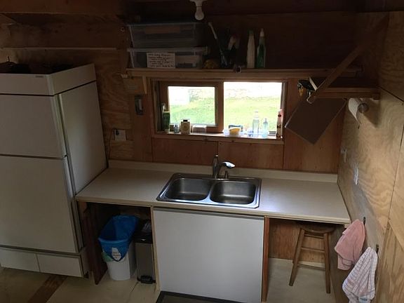 New sink and countertop.