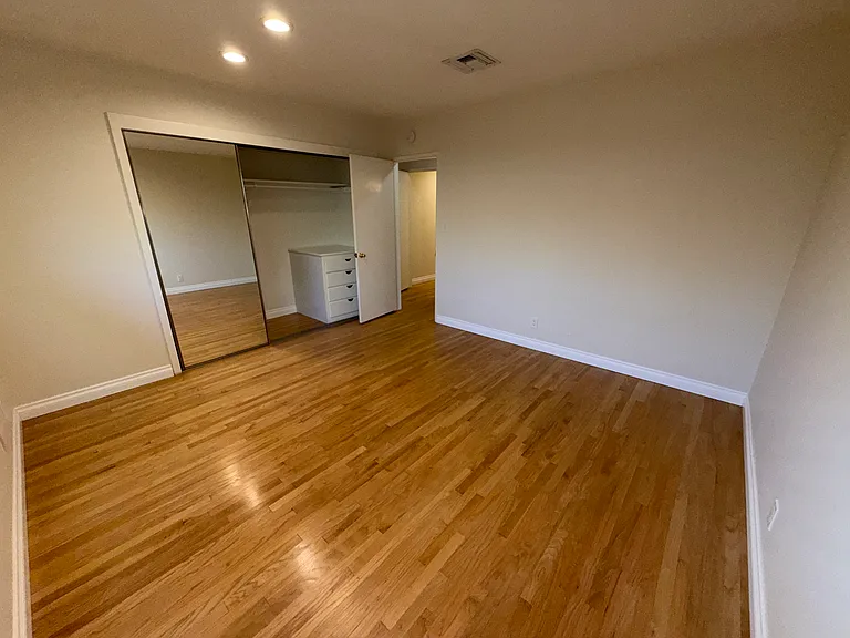 Bedroom 3 with built-in dresser