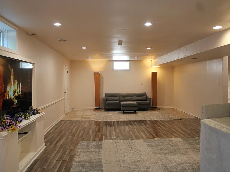 Lots of room for play or movie watching