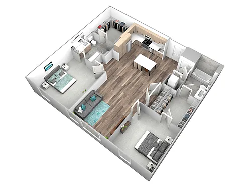 Floor plan C10W - Income Limits Apply