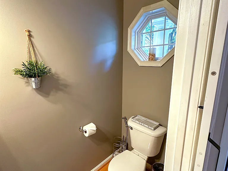 Powder room on main level