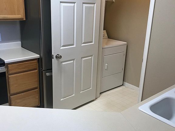Washer/Dryer off kitchen