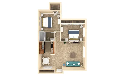Floor plan The Jamestown