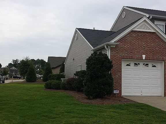 Side View, one car garage