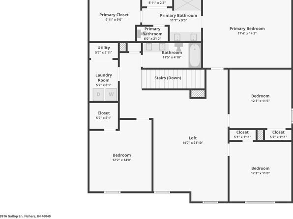 9916 Gallop Ln, Fishers, IN 46040