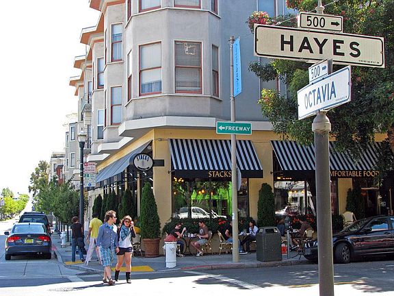 JUST A HOP, SKIP AND A JUMP TO HAYES VALLEY