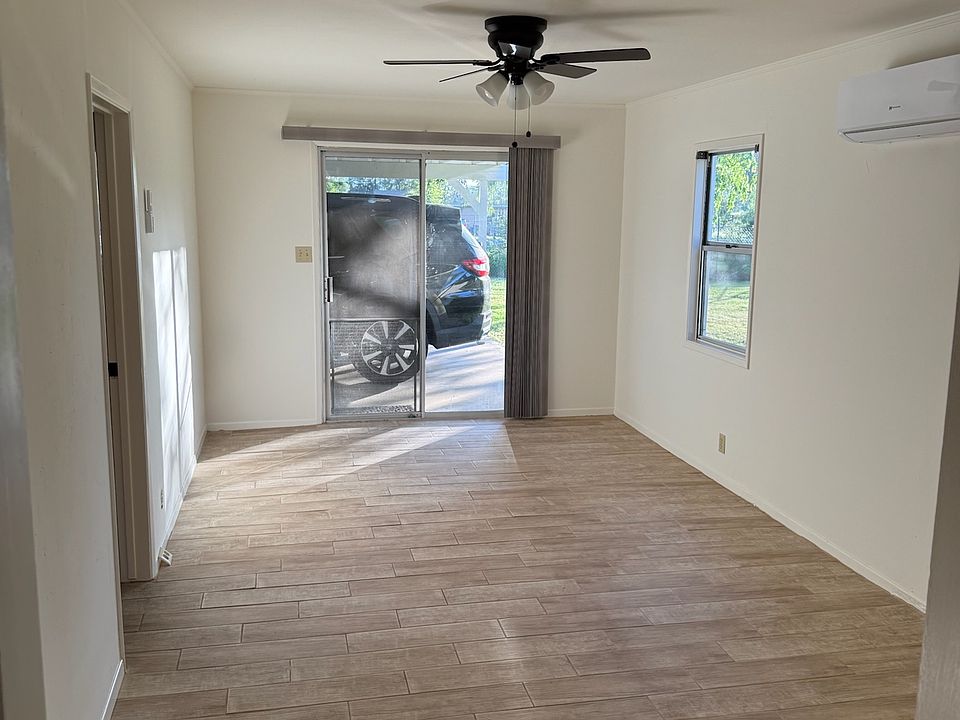 Living room (brand new sliding glass door not pictured*)