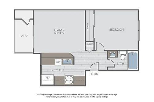 Floor plan Plan 1A