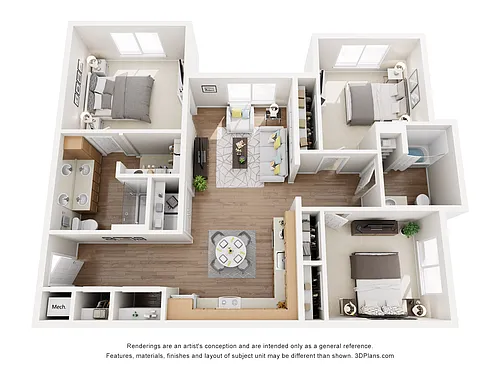 Floor plan C1