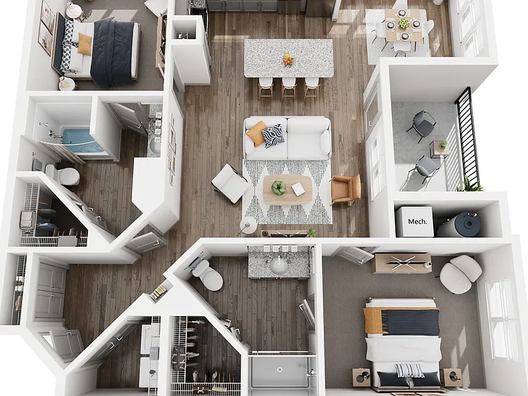 Center West Apartments — Photo 11