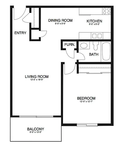 Floor plan Elmwood