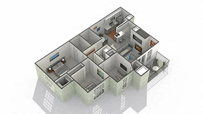 Floor plan Chadwick