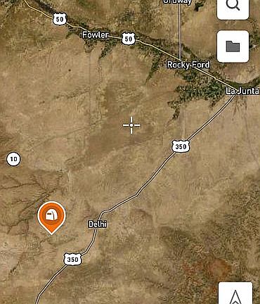 Take Hwy 350 to land.