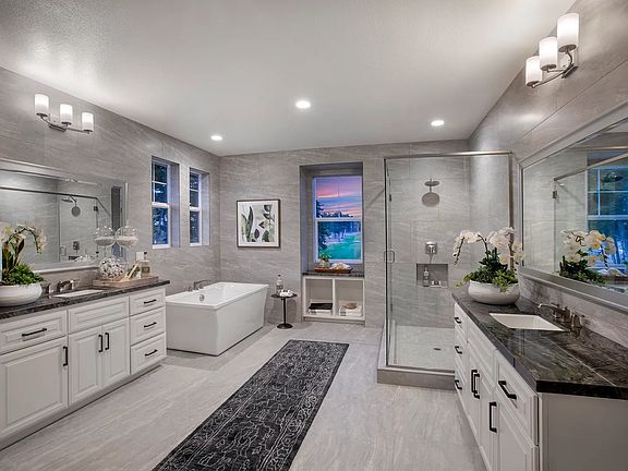 Plan 1 Model Home Primary Bathroom