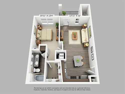 Floor plan Lamar