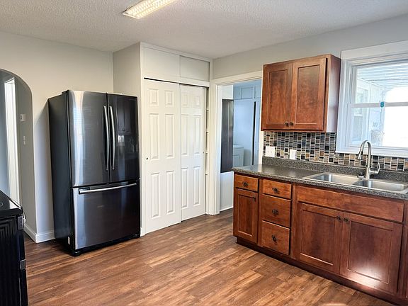 Spacious kitchen with lots of storage, updated cabinetry and appliances.