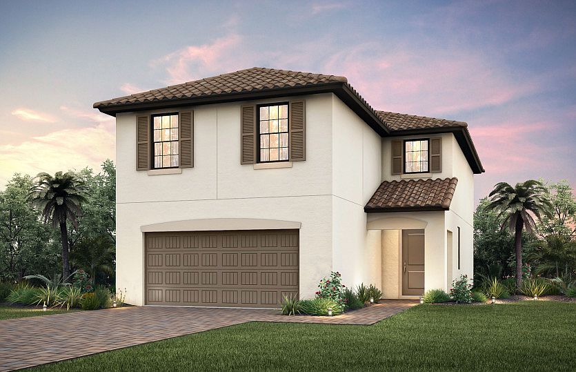Elevation FM2B with tile roof