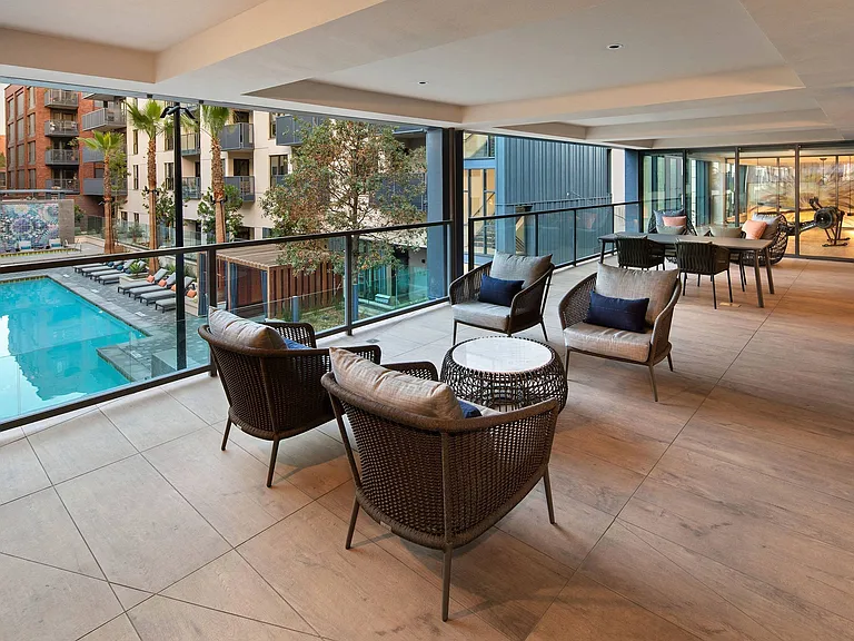 Fitness Center Patio
