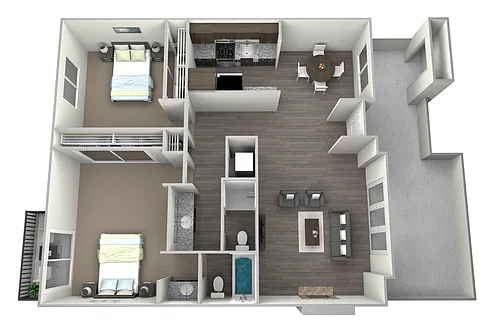 Floor plan The Andalusian