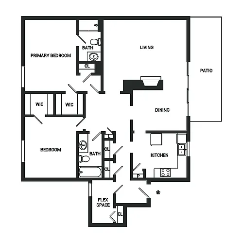 Floor plan Magnolia