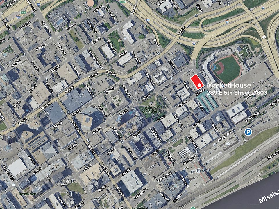 Map of Lowertown and Surroundings