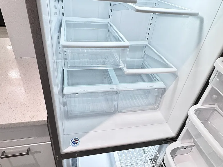 Recently remodeled kitchen, with new stainless steel, Whirlpool and Samsung appliances