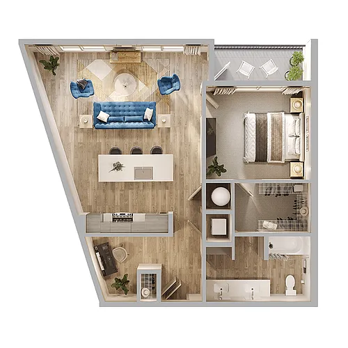 Floor plan A6D