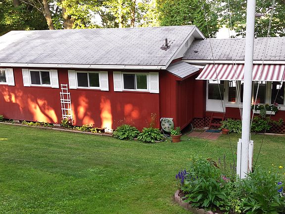 Street side of cottage