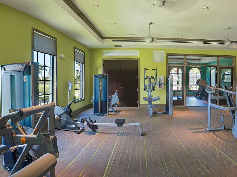 Fitness Room with Free Weights