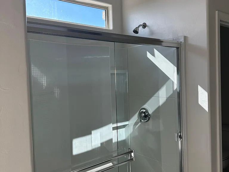 Primary bathroom shower