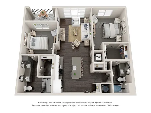 Floor plan B2A