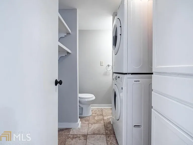 Half Bath with Laundry
