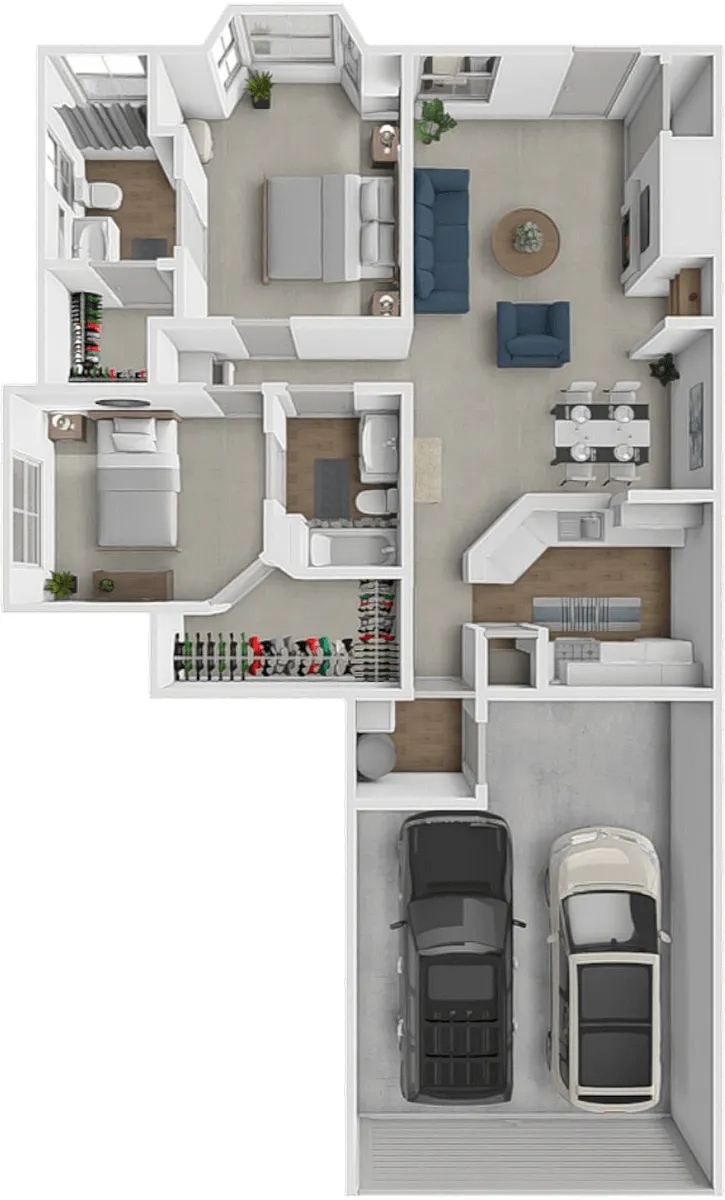 Floor plan Bainbridge 1