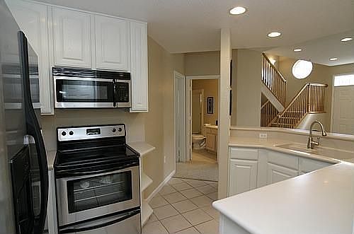 kitchen open to family room