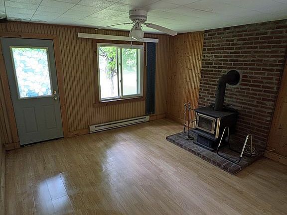 Wood Stove Living Room