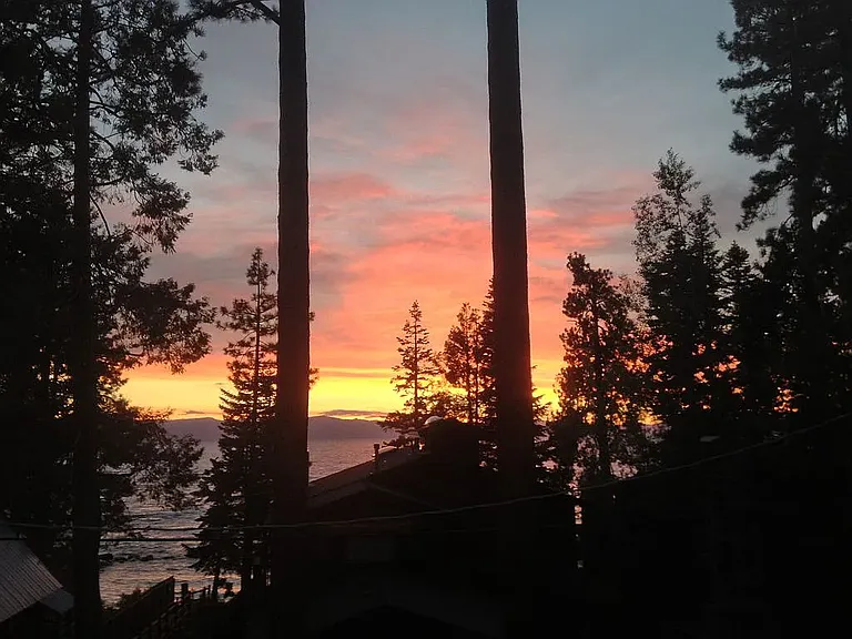 Sunset view from the West Deck