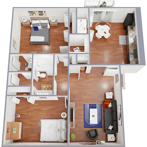 Floor plan Floorplan B1